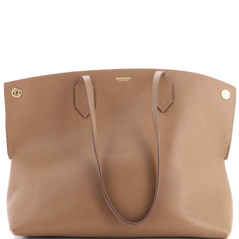 Burberry Large Society Tote Leather